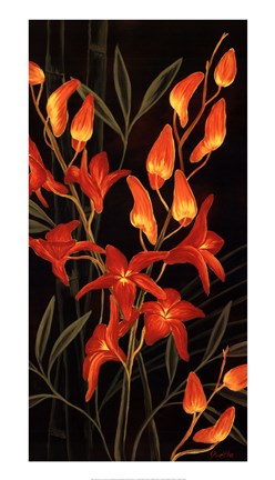 Framed Tropical Glow Print