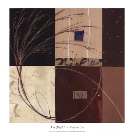 Framed My Field I Print