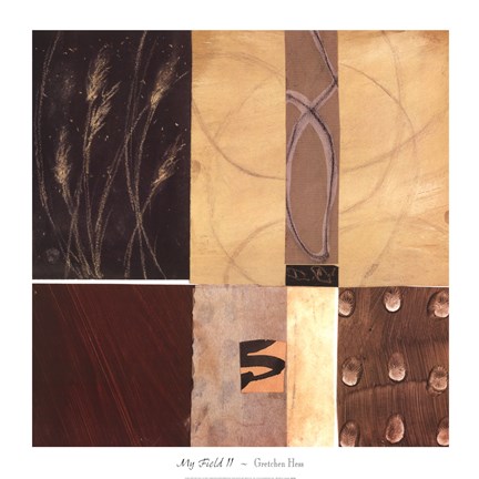 Framed My Field II Print