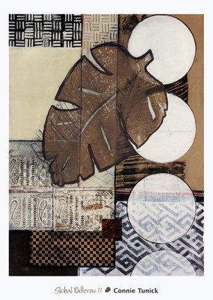 Framed Global Patterns II Print