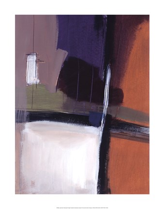 Framed Linear Motion III Print