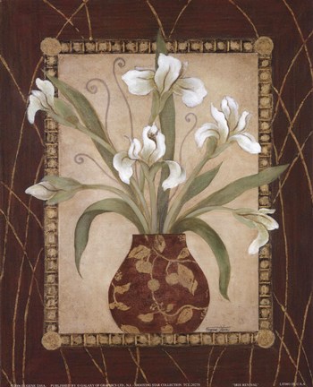 Framed Iris Revival Print