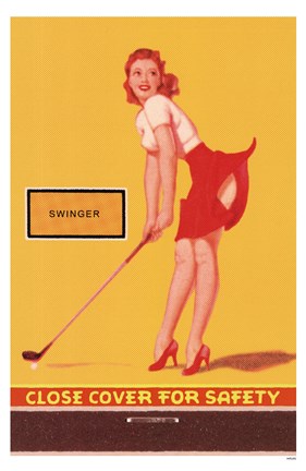 Framed Swinger Print