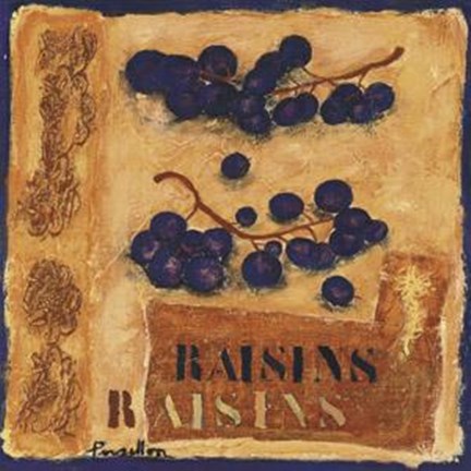 Framed Raisins Print