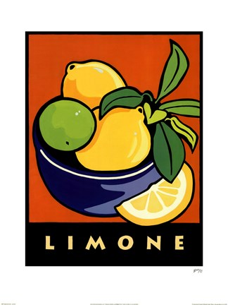Framed Limone Print
