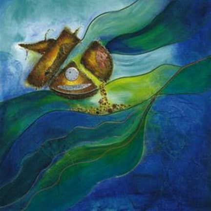 Framed Il Était Un Petit Navire… Print