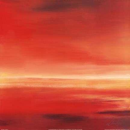 Framed Al Mare II Print