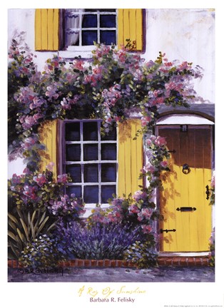 Framed Ray of Sunshine Print