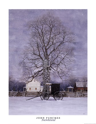 Framed Snowbound Print