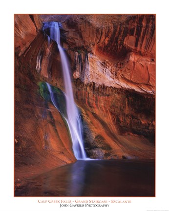 Framed Calf Creek Falls Print