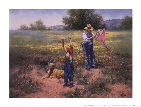 Framed High Times with Grandpa Print