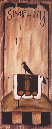 Framed Simplify Print