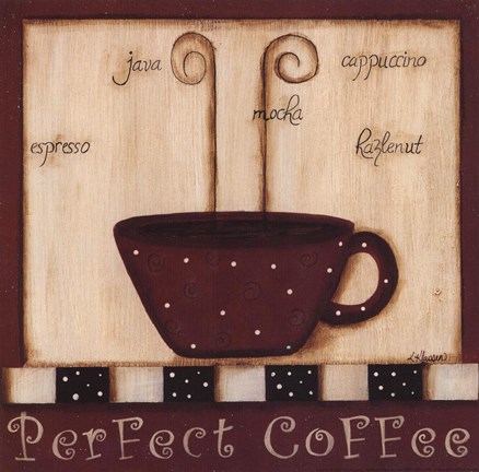 Framed Perfect Coffee Print