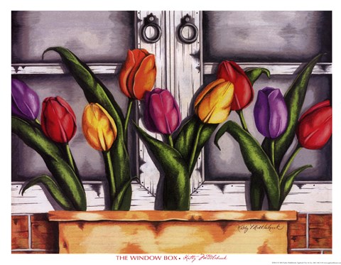 Framed Window Box Print