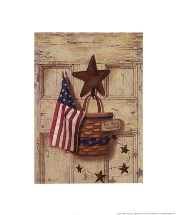 Framed One Nation Under God Print