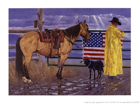 Framed Just Doin' What He Can Print