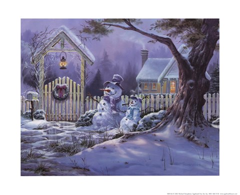 Framed Season's Greeters Print