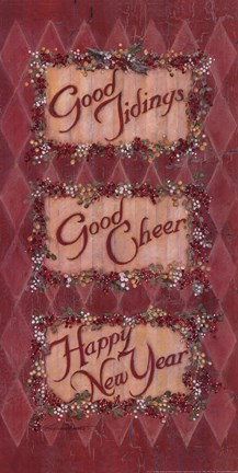 Framed Good Tidings Print