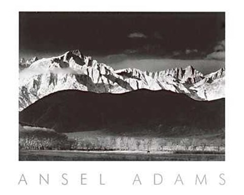 Framed Winter Sunrise Print