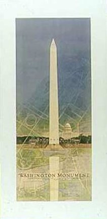 Framed Washington Monument Print
