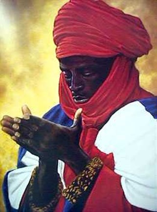 Framed Silent Pray Print