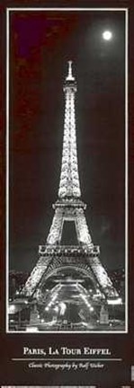 Framed Paris La Tour Eiffel Print