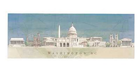 Framed Washington Dc Print