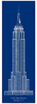 Framed Empire State Building Print