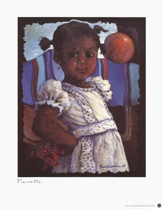 Framed Fleurette Print