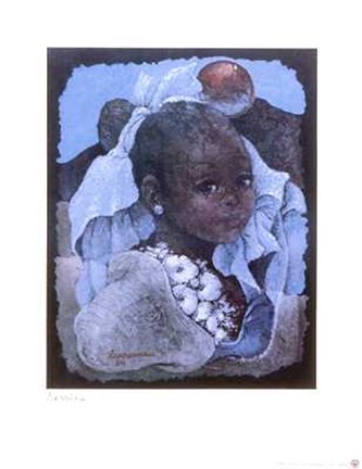 Framed Jessica Print