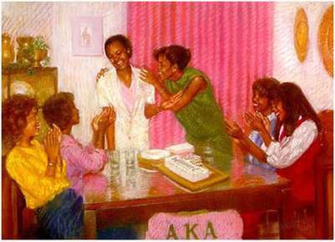 Framed Sorority Print