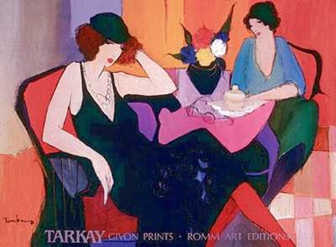 Framed Maria and Susie Print