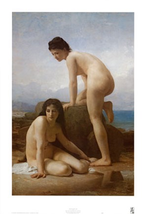 Framed Bathers Print