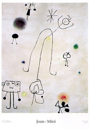 Framed L'Estel Matinal Print