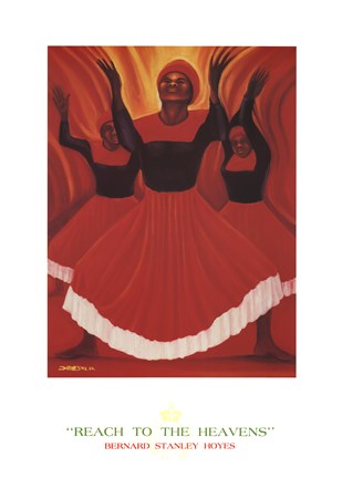 Framed Reach to the Heavens Print