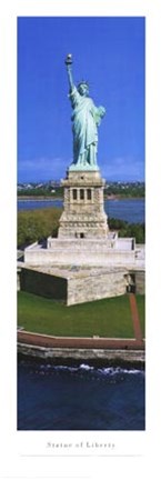 Framed Statue of Liberty Ny Print