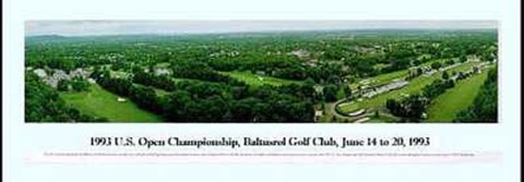 Framed 1993 Us Open-Baltusrol Golf Club Print