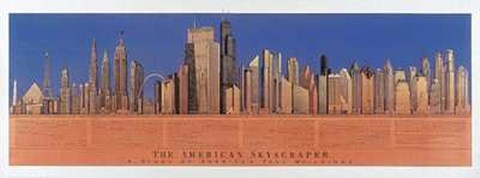 Framed American Skyscraper Print