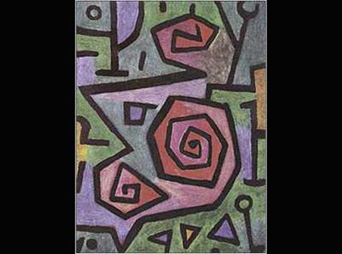 Framed Heroic Roses Print