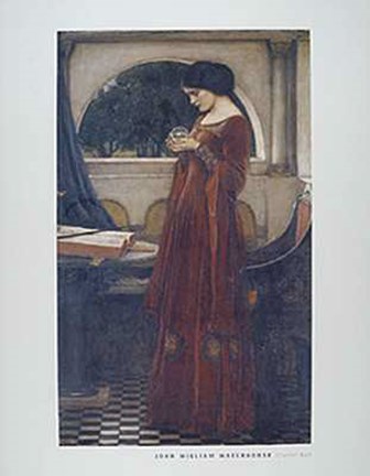 Framed Crystal Ball Print