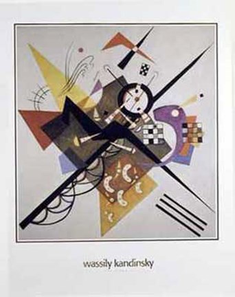 Framed Sur Blanc II Print