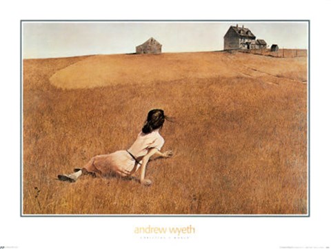 Framed Christina's World Print