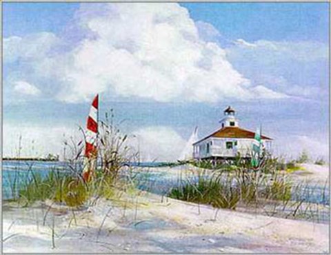 Framed Friendly Beacon Print