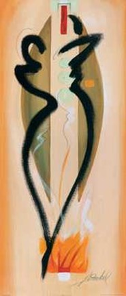 Framed Force of Nature II Print