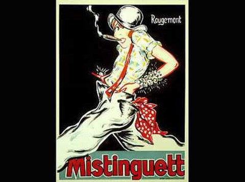 Framed Mistinguett Print