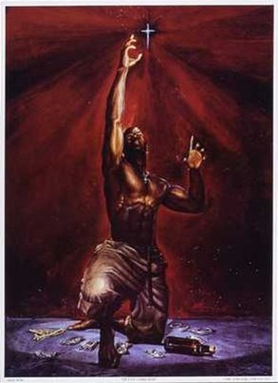 Framed Out of Darkness Print