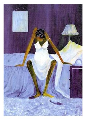 Framed Blue Monday Print