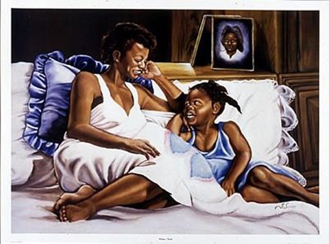 Framed Pillow Talk Print