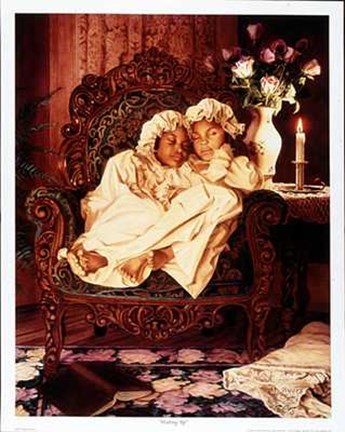 Framed Waiting Up Print