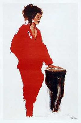 Framed Sophisticated Lady Print